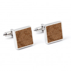 Fenway Park Infield Sand Cufflinks