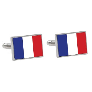 French Flag Cufflinks