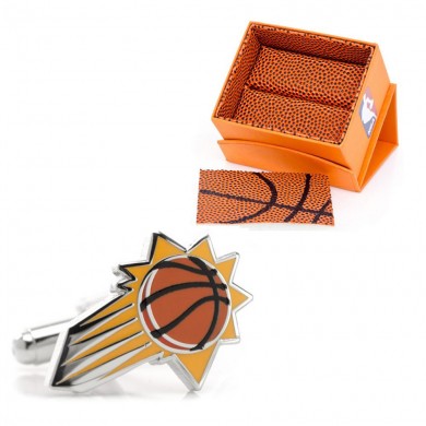 Silver Phoenix Suns Cufflinks