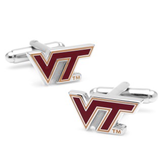 Virginia Tech Hokies Logo Cufflinks