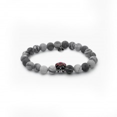 Jasper Stone Grateful Dead Bracelet
