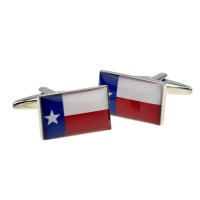 JJ Weston American Flag Cufflinks - Gold Plated Enamel Patriotic Cufflinks, Made In USA | Gift Boxed - View #7