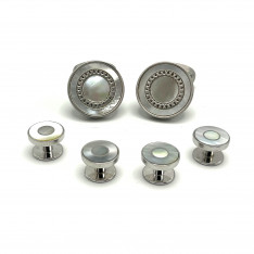 Antique MOP Stud Set