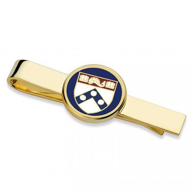 Gold Penn Tie Clip