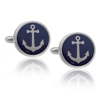 Gemelli Nave Marina Militare US Navy – Regalo Per Nozze, Papà, Uomo – Con Scatola