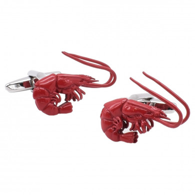 Shrimp Cufflinks