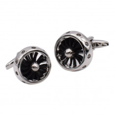 Jet Engine Cufflinks