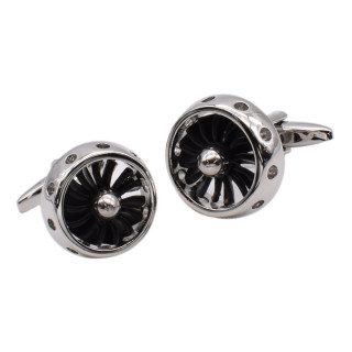 Jet Engine Cufflinks