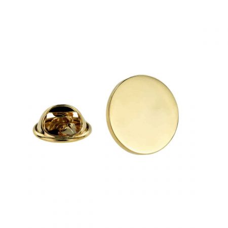 Gold Engravable Tie Tack Pin: Cufflinks Depot