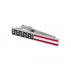 American Flag Tie Clip