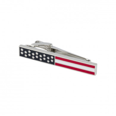 American Flag Tie Clip