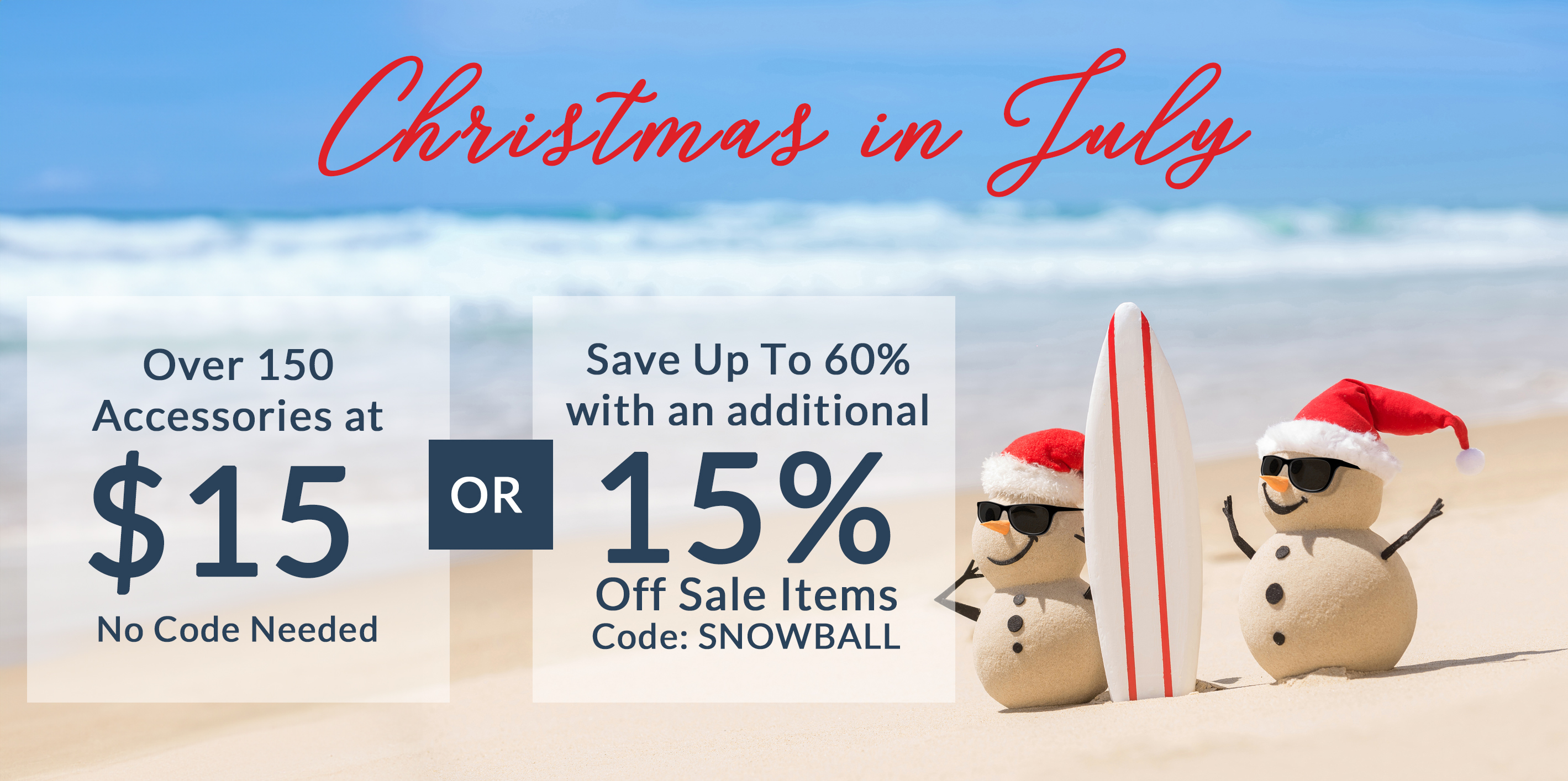 Christmas In July Cufflinks Depot