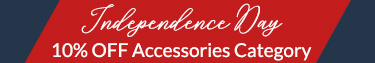 10% OFF Accessories Category - Code: 10FOR4TH