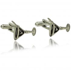 Martini With Olive Cufflinks