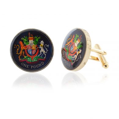 England's Unicorn Pound Cufflinks