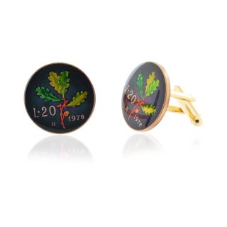 Italy's Leaf Cuff Links