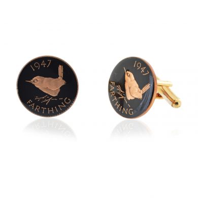 England's Farthing Cufflinks