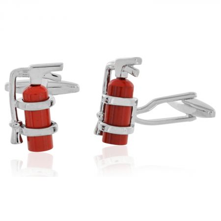 Fire Extinguisher Cuff links