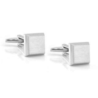 Small Square Engraveable Cufflinks
