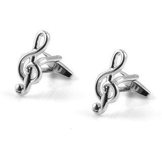 Music Note Cuff Links