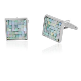 Green MOP Cuff Links