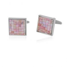 Pink MOP Cufflinks