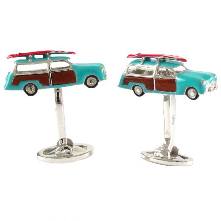 Classic Surf Car Cufflinks