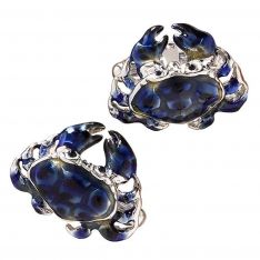 New England Blue Crab Cufflinks