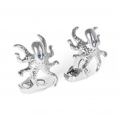 Blue Swarovski Eyes Octopus