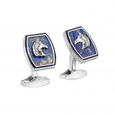 Tonneau Ascot Horse Cufflinks
