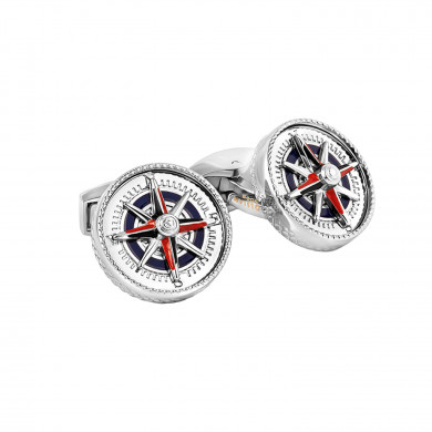 Marine Compass Cufflinks
