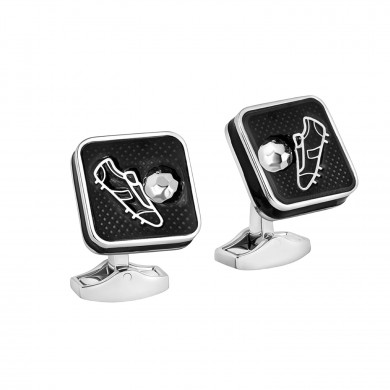 Palladium Soccer Cufflinks