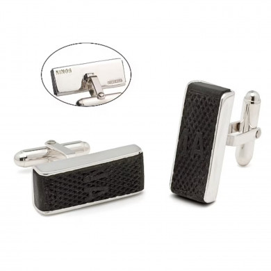 Los Angeles Kings Used Hockey Puck Cufflinks