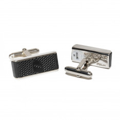 Vegas Golden Knights First Home Game Used Puck Cufflinks