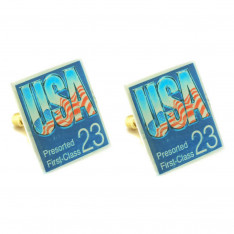 USA Postage Stamp Cufflinks
