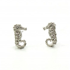 Seahorse Sterling Silver Cufflinks