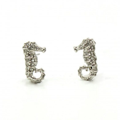 Seahorse Sterling Silver Cufflinks