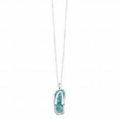 Turquoise Sandal Necklace