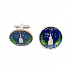 Maryland Quarter Cufflinks