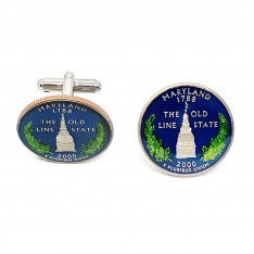 Maryland Quarter Cufflinks