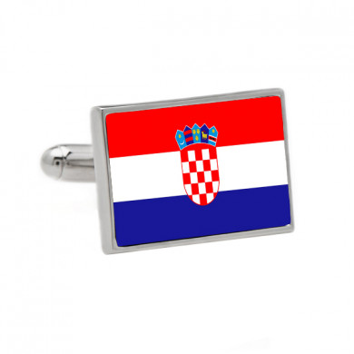 Croatia Flag Cufflinks