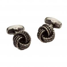 Antique Silver Knot Cufflinks