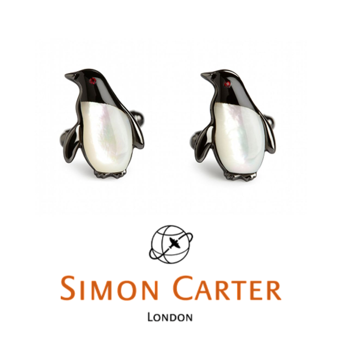 Simon Carter London | Penguin Cufflinks