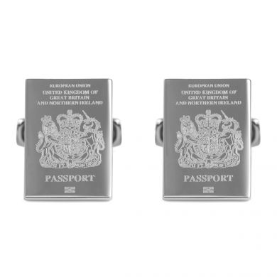 British Passport Cufflinks