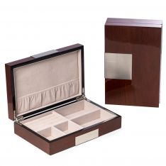 Men's Cufflink and Jewelry Case