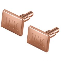 Rectangular Rose Gold Cufflinks