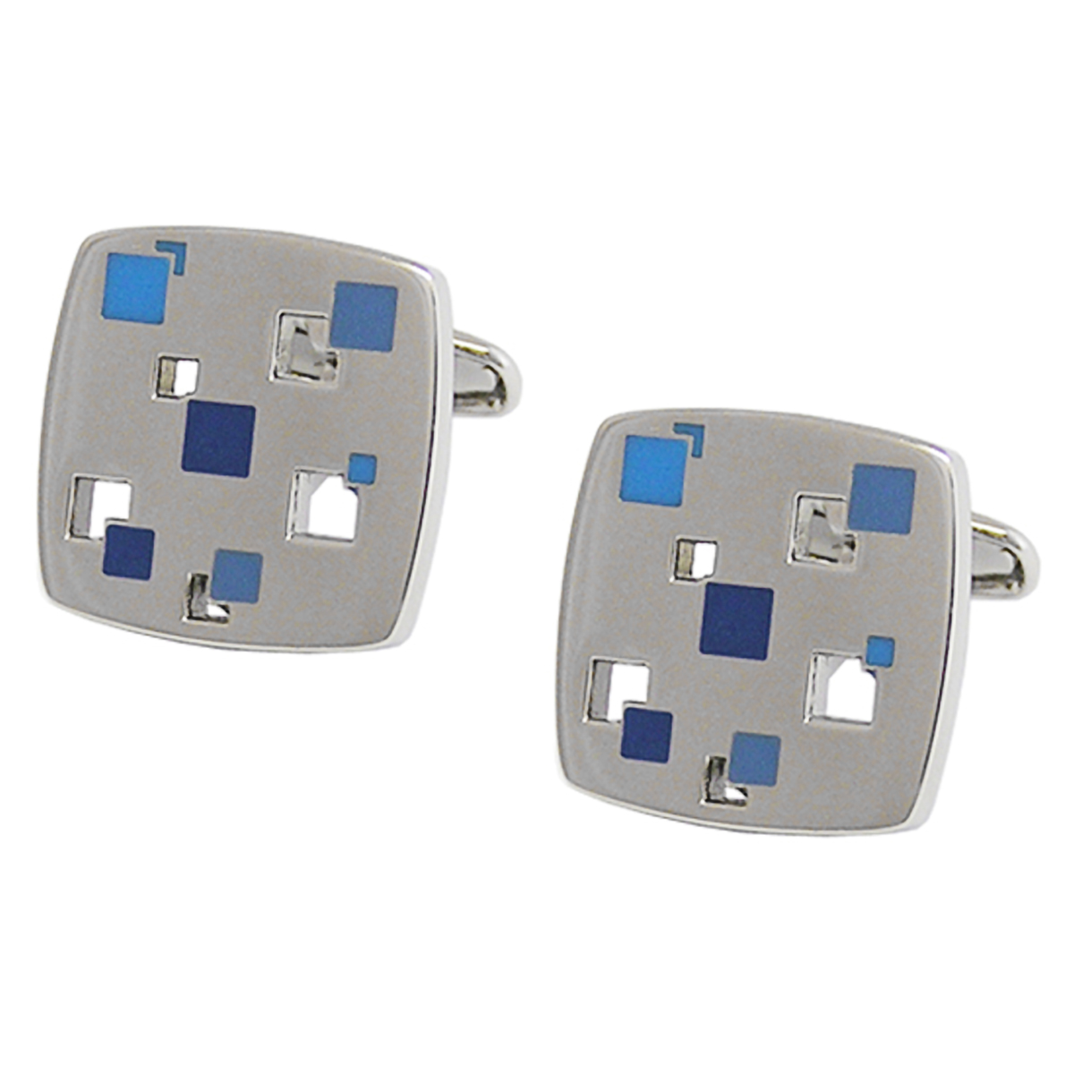 Blue Gradient Cufflinks Cufflinks Depot