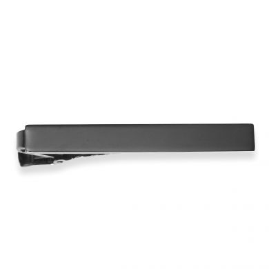 Simple Gun Metal Tie Bar