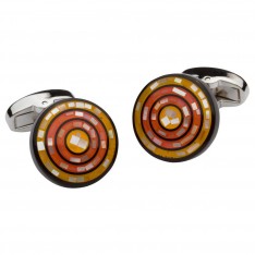 Concentric Circle Statement Cufflinks