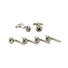 David Donahue Cufflinks Knot Stud Set